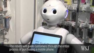 SoftBank to Open RobotStaffed Shop in Tokyo [upl. by Aggappe853]