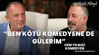 Fatih Altaylı ile Pazar Sohbeti quotİlk akla geleni yapmayınquot  Cem Yılmaz [upl. by Grochow384]