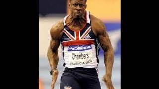 olympic British Sprinter Dwain Chambers training session [upl. by Ecart]