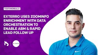 Exterro Uses Zoominfo Enrichment with Data Orchestration to Enable ABM amp Rapid Lead Follow Up [upl. by Akeemat647]