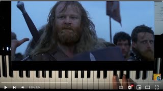 Braveheart Theme  Piano [upl. by Alaikim]