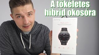 A tökéletes hibrid okosóra  Withings Steel HR Sport [upl. by Niall906]