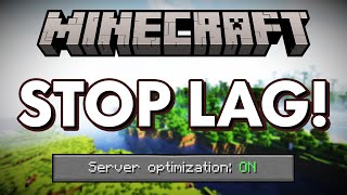 Stop Lag and Boost Performance on Your Minecraft Server [upl. by Nerrual598]