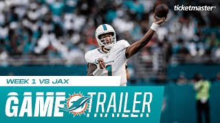 The time is now  Jacksonville Jaguars vs Miami Dolphins Game Trailer [upl. by Holmen]