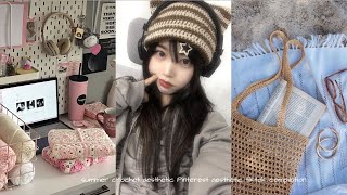 summer crochet ideasstylestips Pinterest inspired  Tiktok compilation 🤍🌞 [upl. by Ayna149]