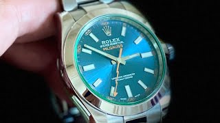 Why The Rolex Milgauss ZBlue Has THE Best Blue dial [upl. by Shantee]