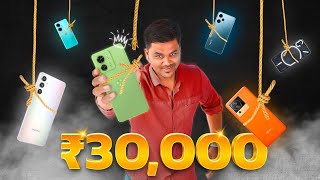 TOP 5 📱 Best Smartphones Under ₹30000 🔥🔥September 2023 TamilTech [upl. by Tammara]