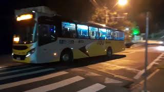 Movimentação de Ônibus Salto SP [upl. by Arnie]