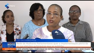 Rede de Mulheres Parlamentares quer a implementação plena da lei nas eleições autárquicas [upl. by Corby]