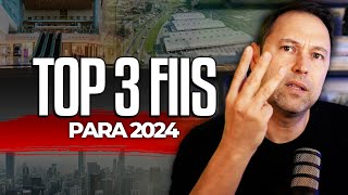 3 MELHORES FUNDOS IMOBILIÁRIOS PARA O ANO QUE VEM  Vale a pena INVESTIR em FIIS pensando em 2024 [upl. by Aramot]