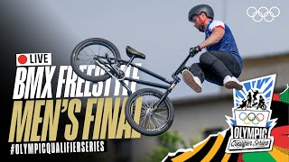 🔴 LIVE BMX Freestyle Mens Finals  OlympicQualifierSeries [upl. by Psyche]