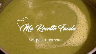 Recette de soupe au poireau [upl. by Yllom518]