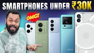 Top 5 Best Smartphones Under ₹30000 Budget⚡June 2023 [upl. by Kassaraba]