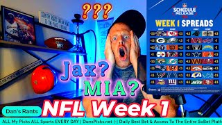 JAGUARS vs DOLPHINS  NFL Week 1 Predictions 2024 [upl. by Boiney623]