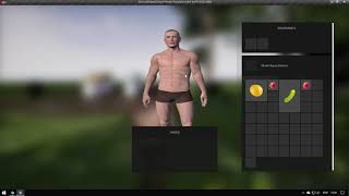 WIP  Character view in Inventory  Unreal Engine 4 [upl. by Akeem444]