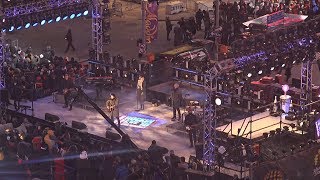 EarthCam Live in 4K New Years 2018 Webcast from Times Square [upl. by Adnuhser]