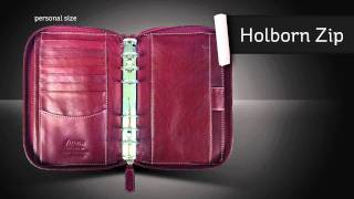 Filofax Holborn Zip Organisers [upl. by Anana110]