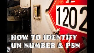 Dangerous goods  Identification How to Identify the UN Number dan Proper Shipping Name [upl. by Ssenav]