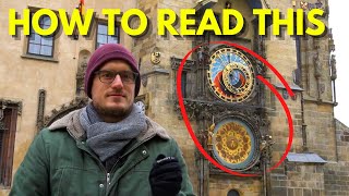 How to read Prague Astronomical Clock  SHORT and EASY explanation from a real Prague guide [upl. by Treve]