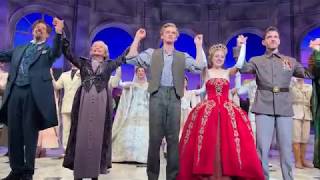 Anastasia Broadway Final Show Curtain Call [upl. by Eek]