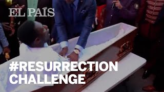 RESURRECTION CHALLENGE el vídeo de un fraudulento milagro en Sudáfrica que PARODIAN las redes [upl. by Mayberry267]