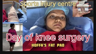 The Big Day Knee Surgery Day Explained 🙂‍↕️ Hoffa’s Fat Pad Safdarjung Hospital kneesurgery [upl. by Htebesile]