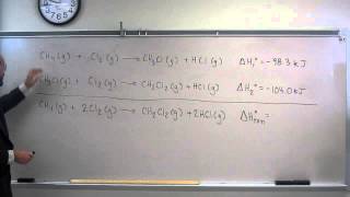 Calculate Standard Enthalpy of Reaction ∆H°rxn By Reaction Addition Method 001 [upl. by Acemahs]