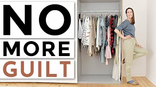 Decluttering My ENTIRE Wardrobe  minimalism  capsule wardrobe [upl. by Naxor526]