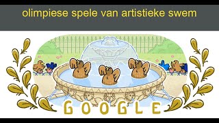 olimpiese spele van artistieke swem  Parys Spele – Artistieke Swem [upl. by Loresz]