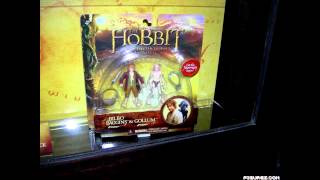 THE HOBBIT TOYS comic con 2012 [upl. by Reywas353]