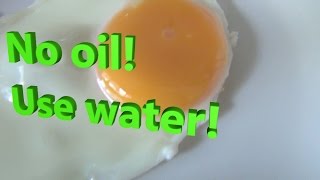 如何用水煎蛋 How to Fry Egg with WATER [upl. by Hazel]