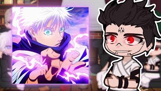 Jujutsu Kaisen react to Satoru Gojo  Gacha 🇺🇲🇧🇷 [upl. by Intihw456]