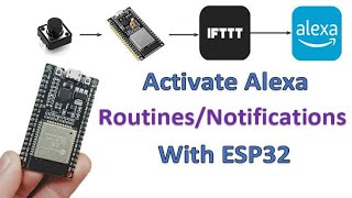 Activate Alexa Routines with ESP32  IOT Projects  ESP32 Projects [upl. by Arodasi]