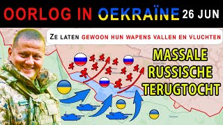 26 jun Geniaal Oekraïners DODEN Russische ANTITERUGTREKEENHEDEN en veroorzaken chaos [upl. by Luhe]