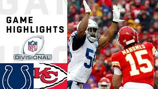 Colts vs Chiefs Divisional Round Highlights  NFL 2018 Playoffs [upl. by Price756]