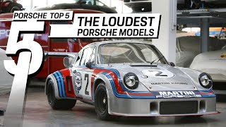 Porsche Top 5 Series The loudest Porsche models [upl. by Arada780]