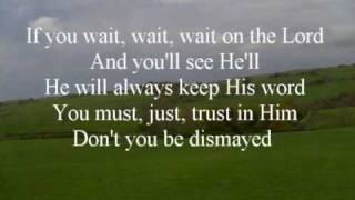 Donnie McClurkin Wait On The Lord With Lyricsft Karen Clark Sheard [upl. by Bannerman]