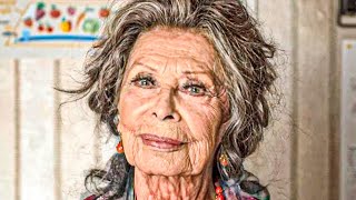 Sophia Loren tiene casi 90 años y cómo vive es triste [upl. by Sello]