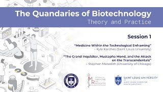 The Quandaries of Biotechnology Theory and Practice – Session 1 [upl. by Ecnesse]