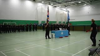 Hopwood Hall College Remembrance Parade 2021 [upl. by Enelyahs]