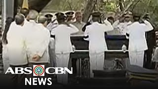 TV Patrol Labi ni dating Pangulong Quirino inilipat sa Libingan ng mga Bayani [upl. by Zrike]