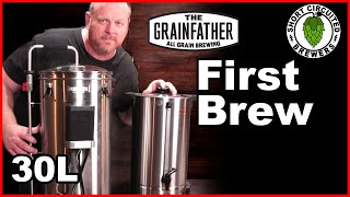 Grainfather Connect 30L All Grain Brewing System  First Brew Day 2020 [upl. by Zaneta]