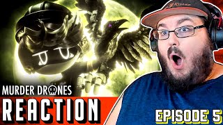 MURDER DRONES  Episode 5 Home REACTION [upl. by Okika]