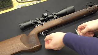 CZ 457 Varmint MTR  equipping with a Picatinny rail [upl. by Crandale235]