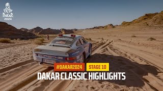 Dakar Classic Highlights  Stage 10  Dakar2024 [upl. by Odrarebe]