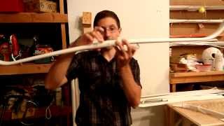 Reinforcing a PVC Bow with Expanding Foam Insulation [upl. by Siroled448]