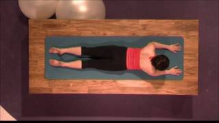 Pilates Exercises Neck Roll The Swan [upl. by Gran]