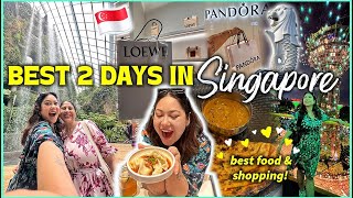 THINGS TO DO IN SINGAPORE 🦁🇸🇬 Best Food Little India Orchard amp Luxury Vlog  ThatQuirkyMiss [upl. by Thedrick]