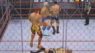 HVF Axshiboomba  MAIN EVENT HoganOrton H vs FlairMaven F Cage Match [upl. by Madeline775]