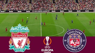 Liverpool vs Toulouse  VideoGame Simulation [upl. by Rossi]